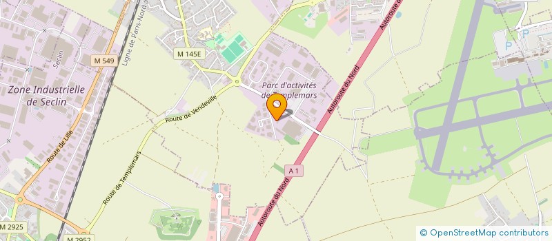 localisation de l'entreprise ALPHAVISION à TEMPLEMARS