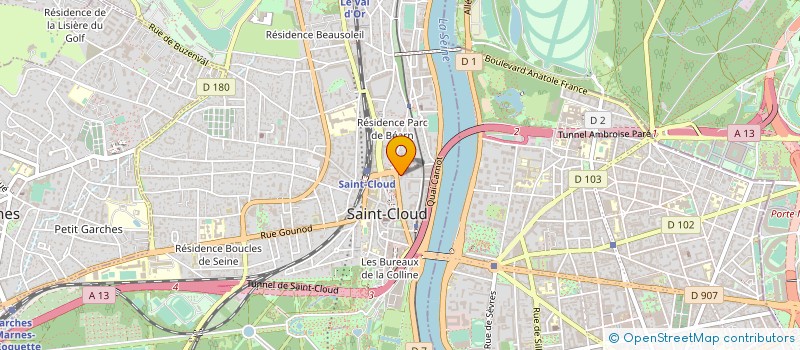 localisation de l'entreprise ALPHAWAY DATA SOLUTIONS à SAINT CLOUD