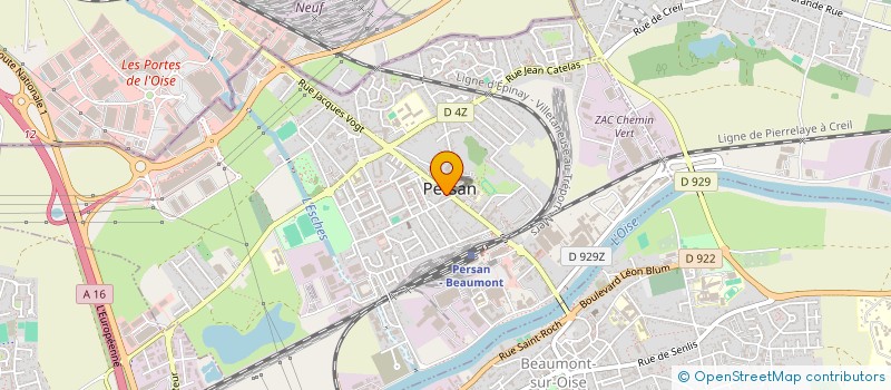 localisation de l'entreprise ALPHAX  PERSAN