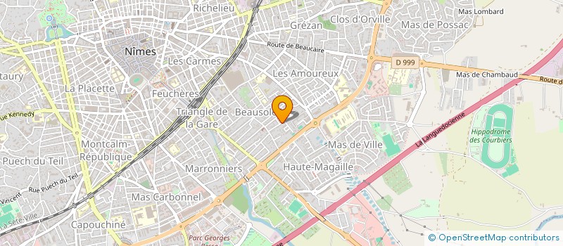 localisation de l'entreprise ALPHE ASSOCIATION DE LUTTE ET DE PREVENTION CONTRE LE HARCELEMENT A L'ECOLE  NIMES