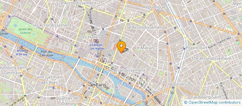 localisation de l'entreprise ALPHEA CONSEIL SA à PARIS
