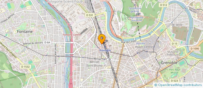 localisation de l'entreprise ALPHEA DEVELOPMENT à GRENOBLE