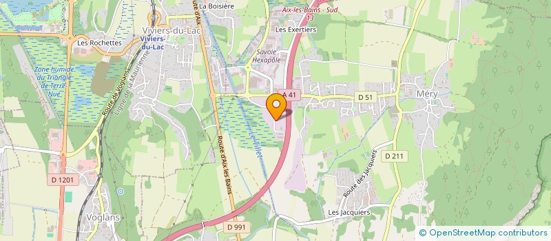 localisation de l'entreprise ALPHI à MERY