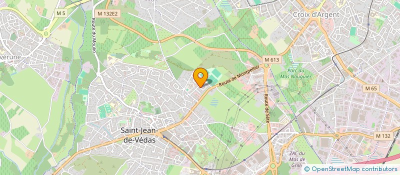 localisation de l'entreprise ALPHI  SAINT-JEAN-DE-VEDAS