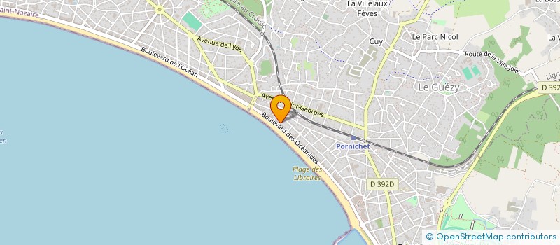 localisation de l'entreprise ALPHI à PORNICHET