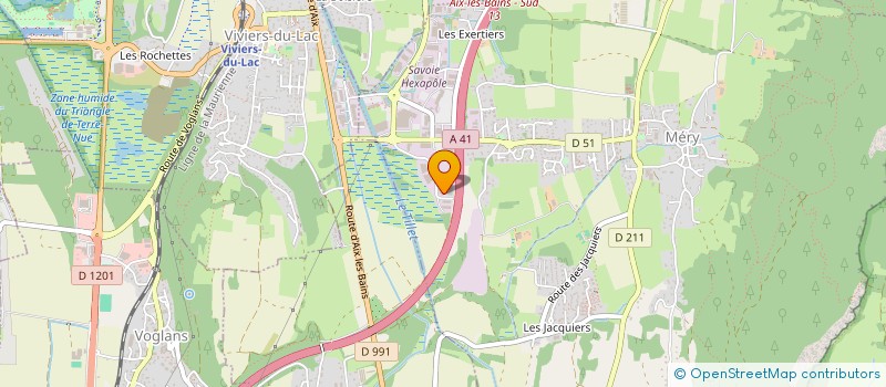 localisation de l'entreprise ALPHI DEVELOPPEMENT à MERY