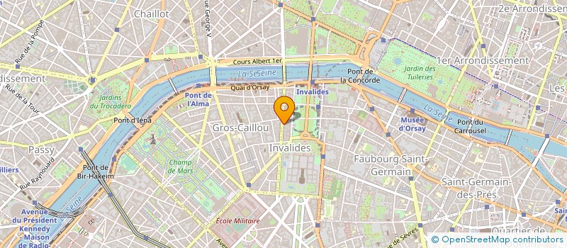 localisation de l'entreprise ALPHI GROUP à PARIS