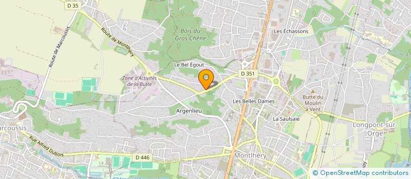 localisation de l'entreprise ALPHIDE  MONTLHERY