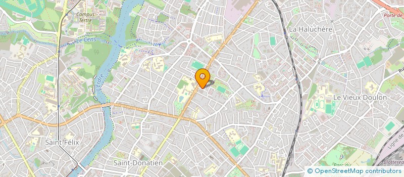 localisation de l'entreprise ALPHIMA à NANTES