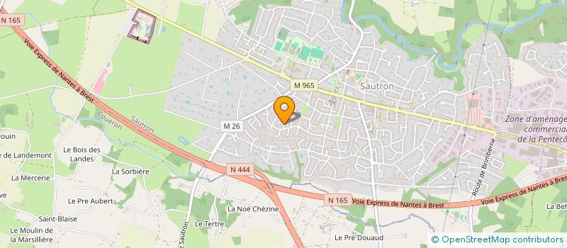 localisation de l'entreprise ALPHIRYS  SAUTRON