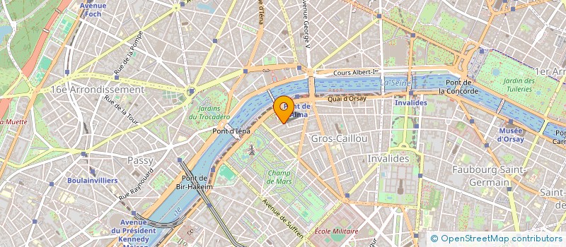 localisation de l'entreprise ALPHIVIC HOLDING  PARIS