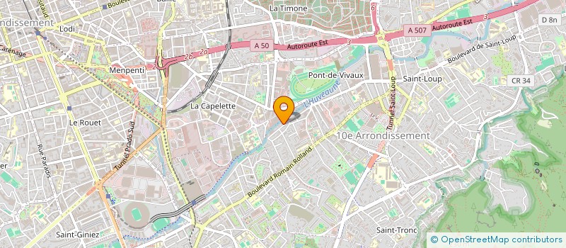 localisation de l'entreprise ALPHONSE à MARSEILLE