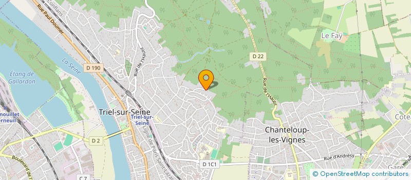 localisation de l'entreprise ALPHYCE IMMOBILIER  TRIEL-SUR-SEINE