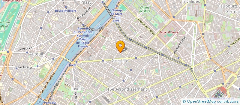 localisation de l'entreprise ALPI 2019  PARIS