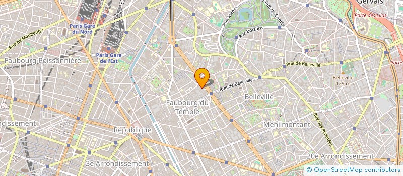 localisation de l'entreprise ALPI à PARIS