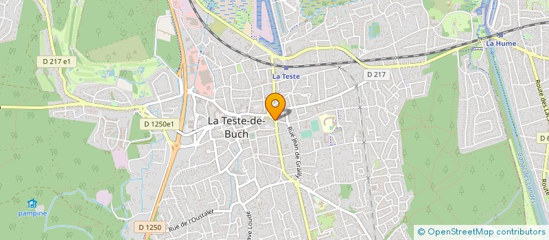 localisation de l'entreprise ALPI à LA TESTE-DE-BUCH