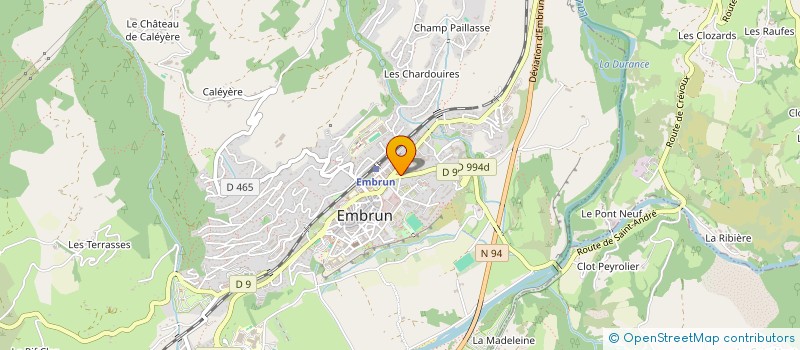 localisation de l'entreprise ALPI  BARATIER