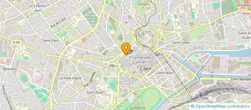 localisation de l'entreprise ALPI à CAEN