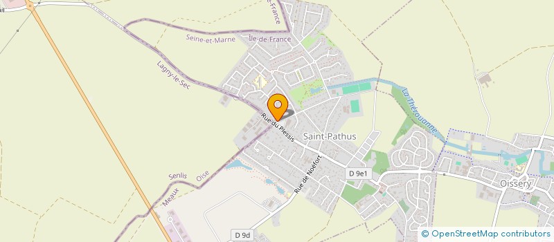 localisation de l'entreprise ALPI-BATI  SAINT-PATHUS