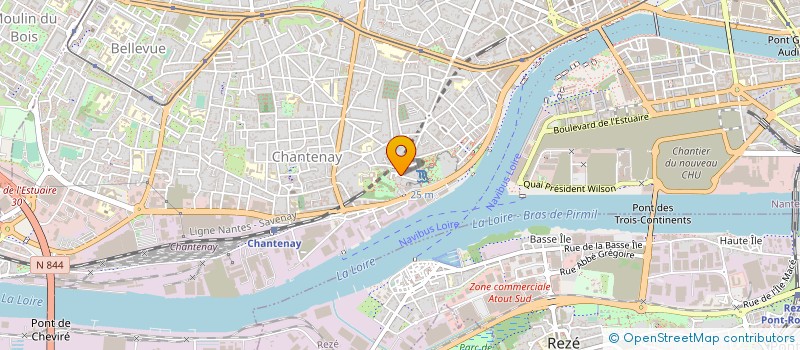 localisation de l'entreprise ALPI JOB à NANTES