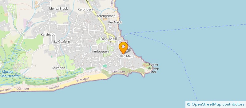 localisation de l'entreprise ALPIA HOLDING  FOUESNANT