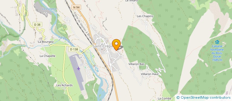 localisation de l'entreprise ALPIAD  SAINT-CREPIN