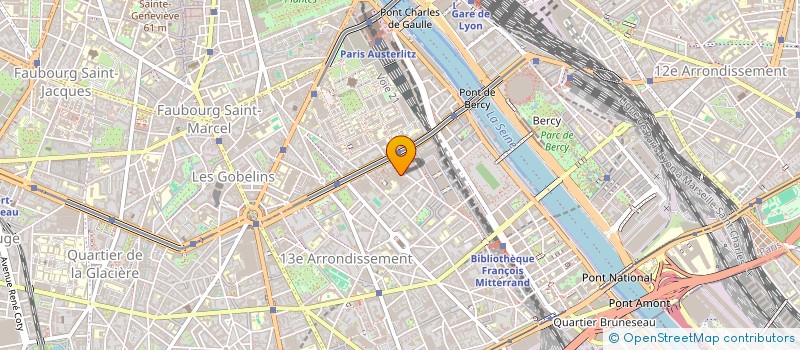 localisation de l'entreprise ALPIBRAS TRAVAUX D'ACCES DIFFICILES  PARIS