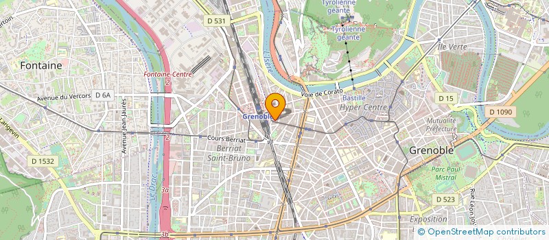 localisation de l'entreprise ALPIC  GRENOBLE