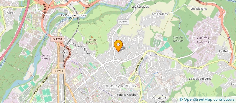 localisation de l'entreprise ALPICLIM à ANNECY