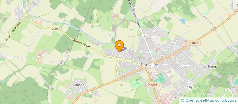 localisation de l'entreprise ALPICOBA  DOUVAINE