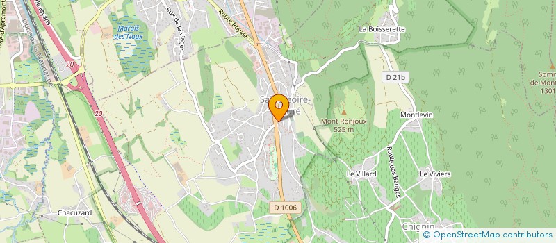 localisation de l'entreprise ALPIFEN à SAINT-JEOIRE-PRIEURE
