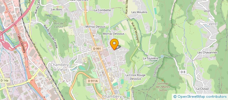 localisation de l'entreprise ALPIGO  CHAMBERY