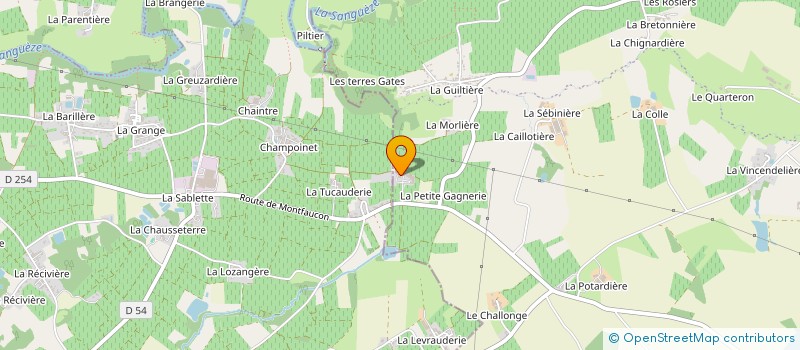 localisation de l'entreprise ALPIGRIMPE à SEVREMOINE