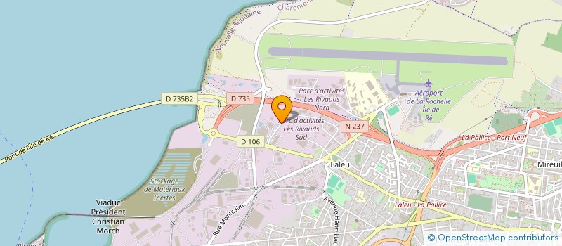 localisation de l'entreprise ALPIGUI  LA ROCHELLE