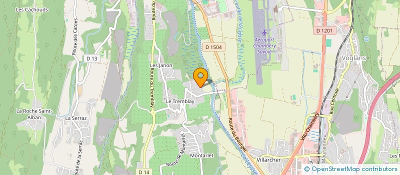 localisation de l'entreprise ALPILAC  LA MOTTE-SERVOLEX