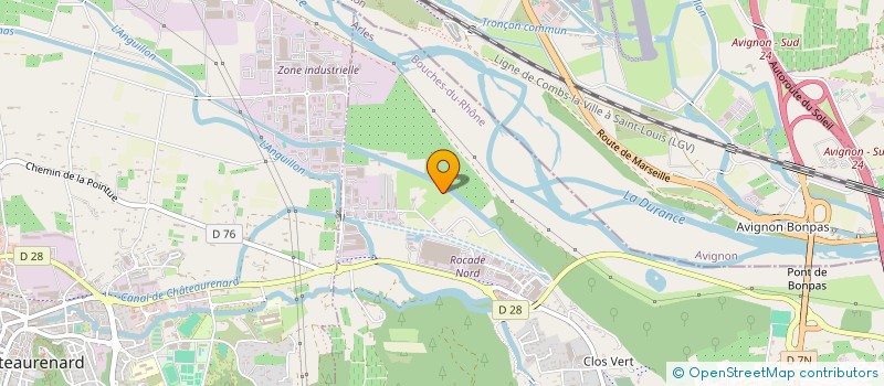 localisation de l'entreprise ALPILLES AMENAG VEHICULES UTILITAIRES  NOVES