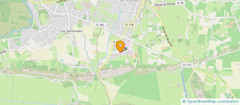 localisation de l'entreprise ALPILLES AUTOMATION  MAUSSANE-LES-ALPILLES