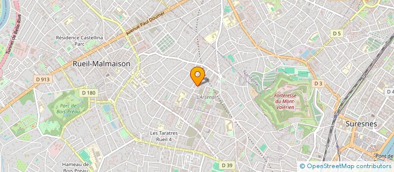 localisation de l'entreprise ALPILLES CAPITAL IMMOBILIER - ACI  RUEIL-MALMAISON