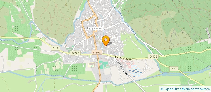 localisation de l'entreprise ALPILLES CHAUFFAGE PLOMBERIE  EYGUIERES