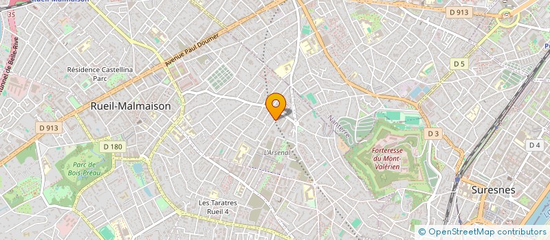 localisation de l'entreprise ALPILLES CI 2 à RUEIL-MALMAISON