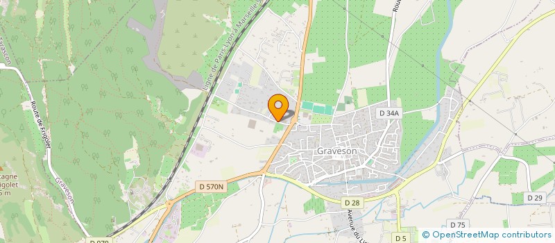 localisation de l'entreprise ALPILLES COZY WORKING  GRAVESON