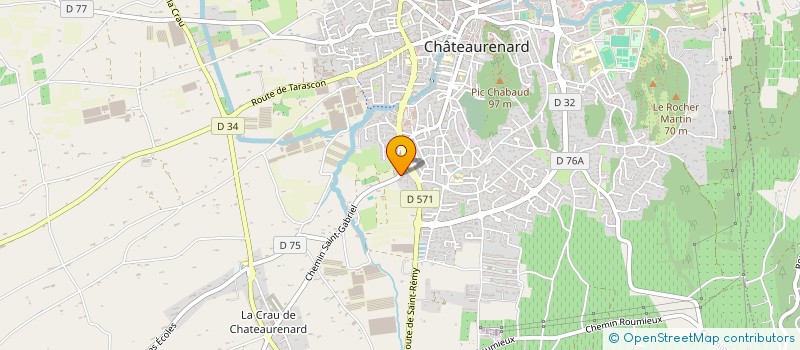 localisation de l'entreprise ALPILLES DIAGNOSTIC IMMOBILIER à CHATEAURENARD