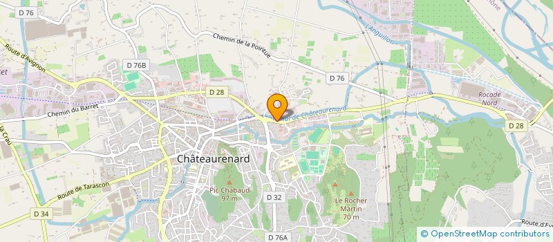 localisation de l'entreprise ALPILLES DURANCE SECURITE à CHATEAURENARD