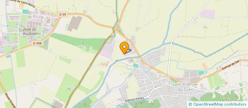 localisation de l'entreprise ALPILLES GAZ  SAINT-ETIENNE-DU-GRES