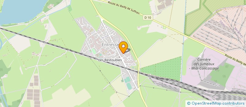localisation de l'entreprise ALPILLES GESTION à ISTRES