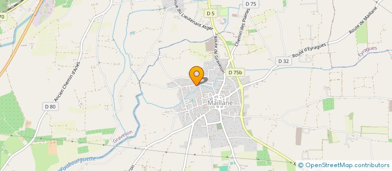 localisation de l'entreprise ALPILLES MECA PNEU  SAINT-REMY-DE-PROVENCE