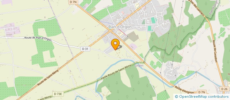 localisation de l'entreprise ALPILLES SERVICES GESTION IMMOBILIERE à PLAN-D'ORGON