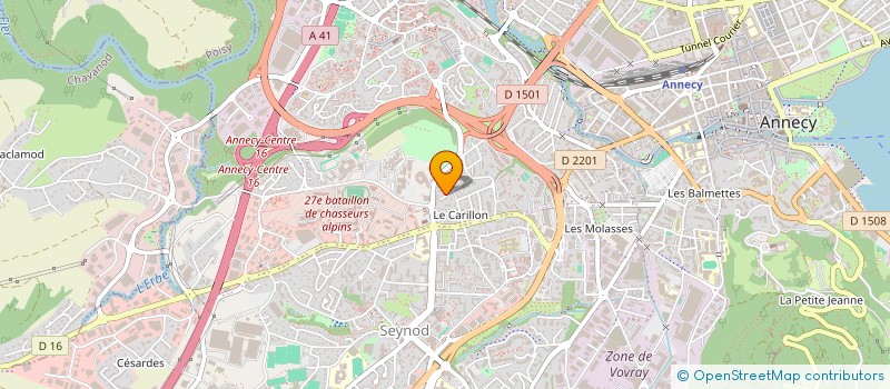 localisation de l'entreprise ALPIMA à ANNECY