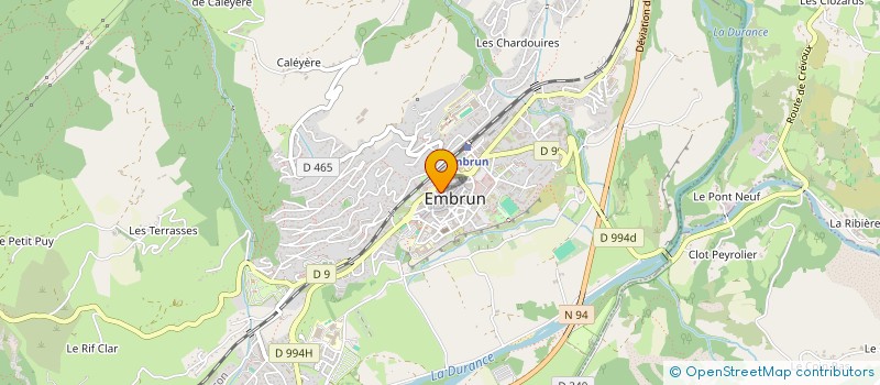 localisation de l'entreprise ALPIMDIAGNOSTICS à EMBRUN
