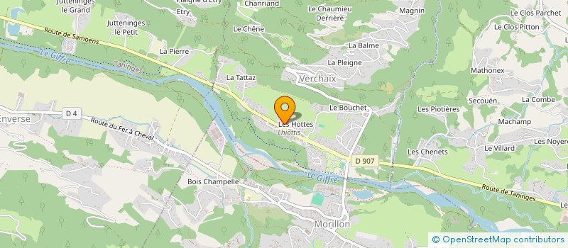 localisation de l'entreprise ALPIMMOSERVICES  VERCHAIX